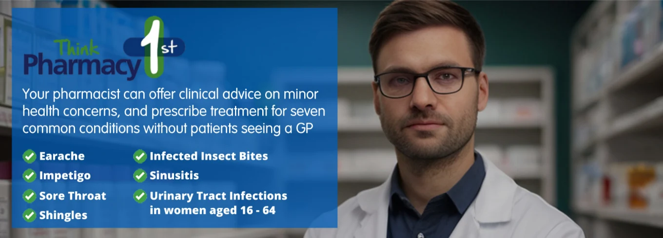 Go to Pharmacy First Information Page