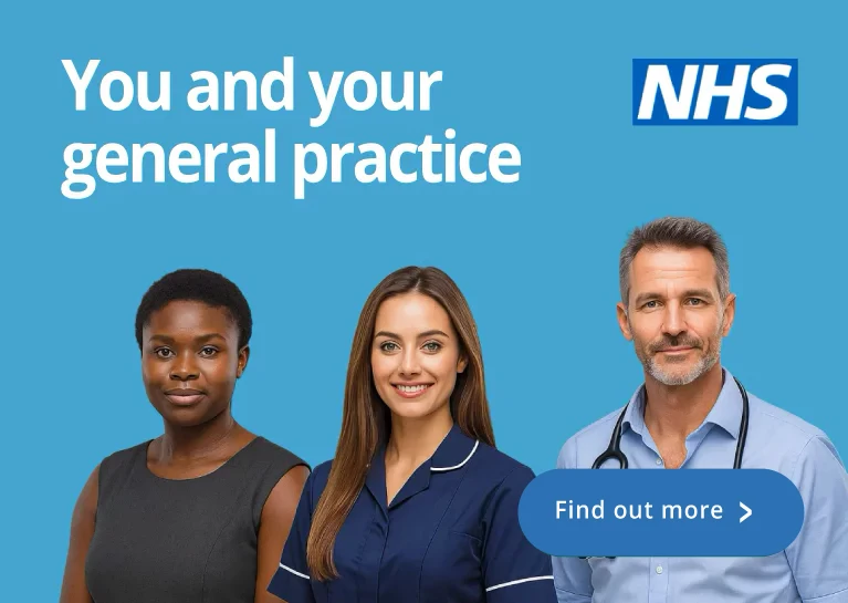 Read more about what to expect from your GP Service at the NHS website